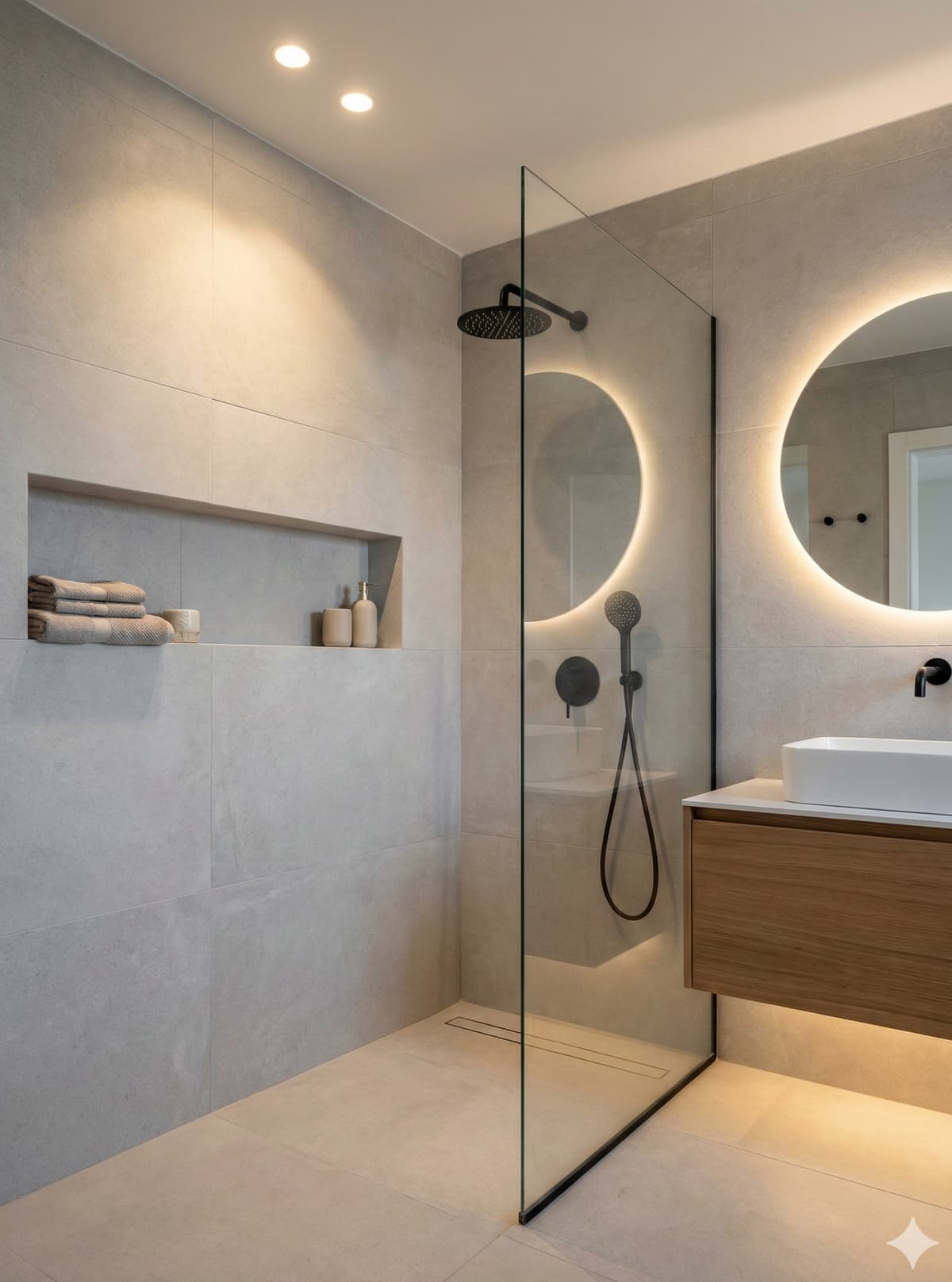 Finished bathroom