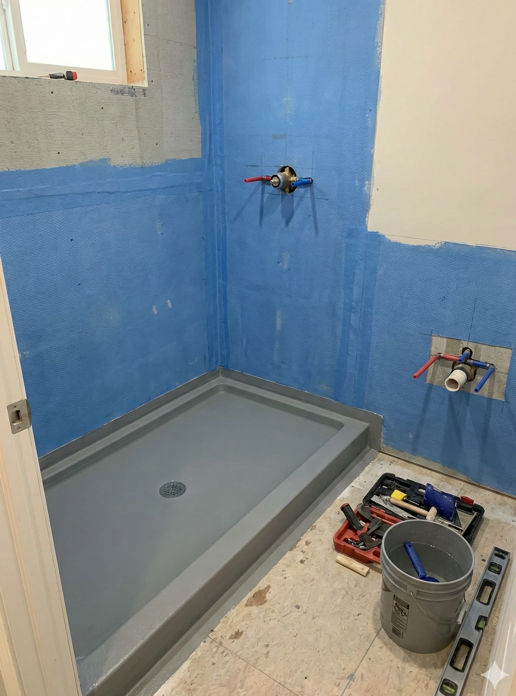 חדרי רחצה ומקלחות אטומים