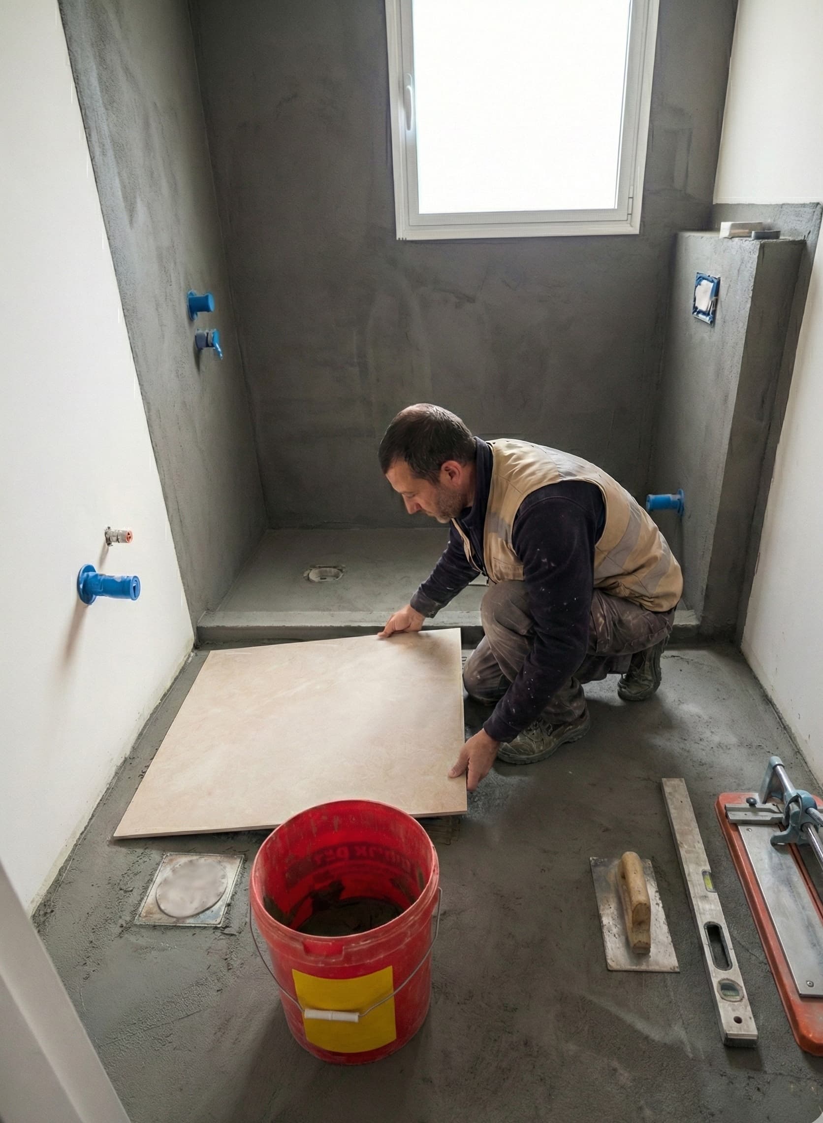 חדרי רחצה ומקלחות אטומים